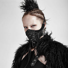 Steampunk Rave Leather Mask
