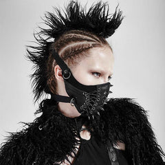 Steampunk Rave Leather Mask