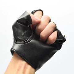 Steampunk Gear PU Gloves - Frontier Punk
