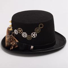 Steampunk Vintage Rivets Hat - Frontier Punk