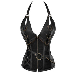 Steampunk Burlesque Corset Set - Frontier Punk